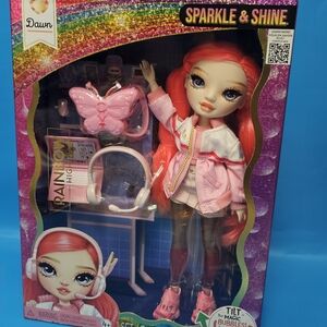 Rainbow High Sparkle & Shine Doll - Pink & Red